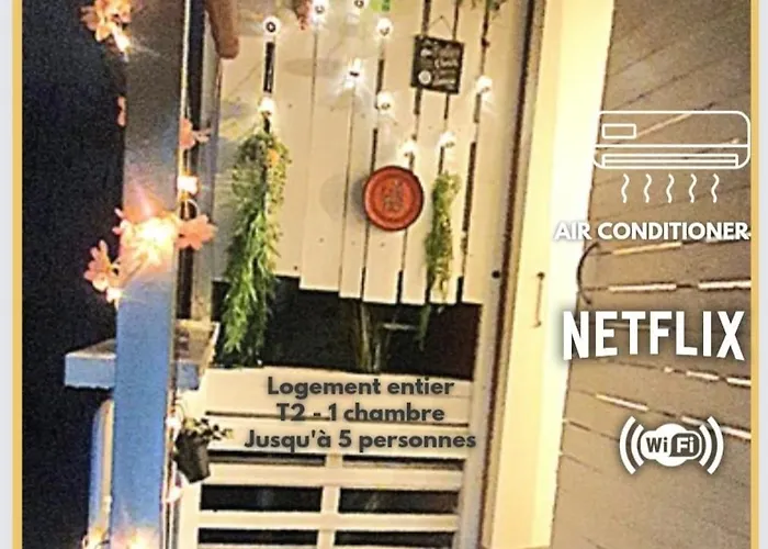 L'atelier Des Reves - Clim - Netflix - Wifi - Jardin Apartment